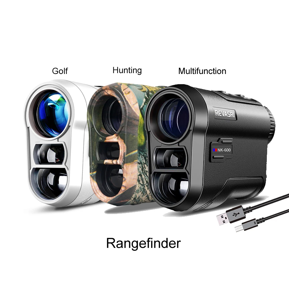 Rangefinder Laser Golf - Telêmetro a Laser REVASRI para Golfe
