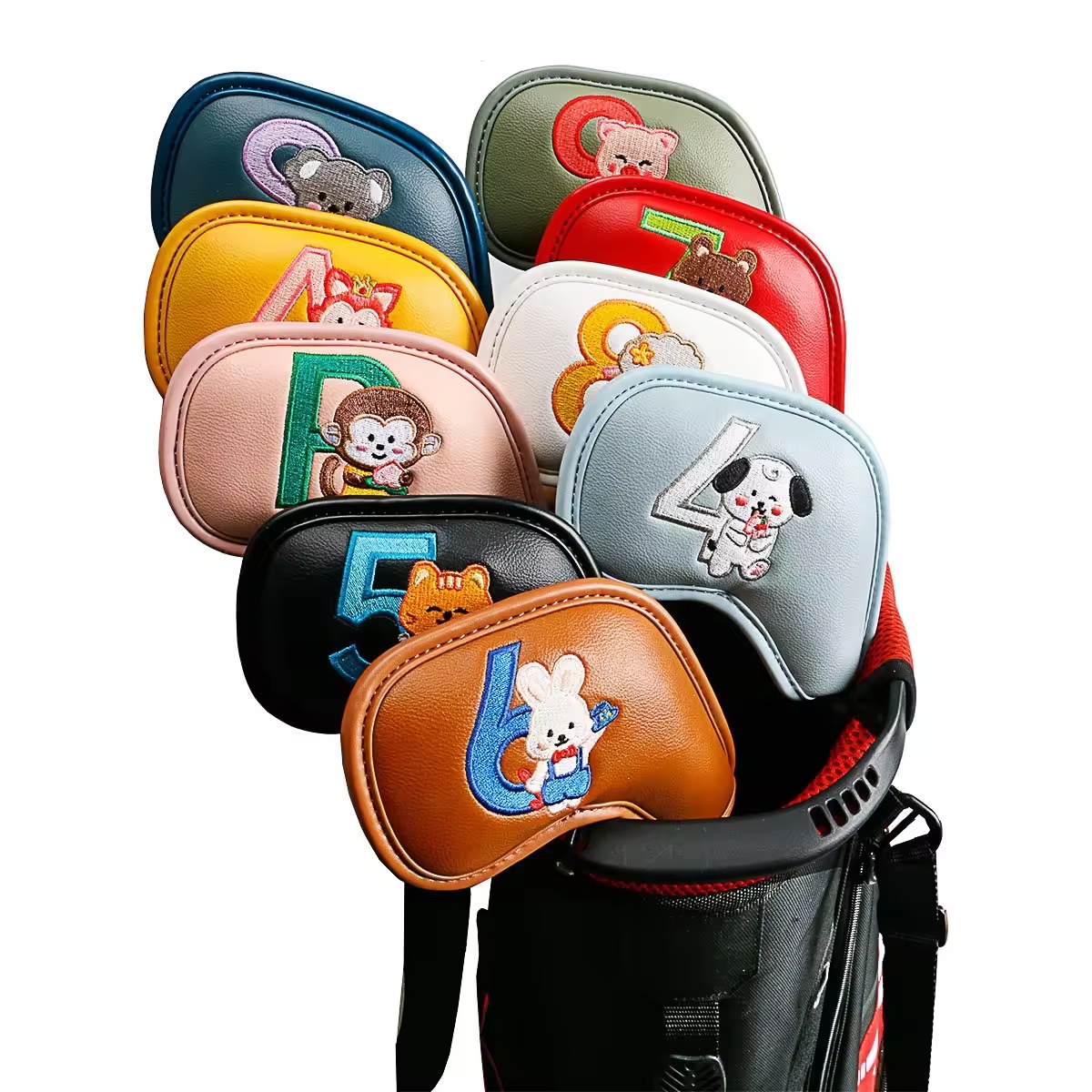 Golf Equipment Suppliers - 9 Peças de Capas de Ferro