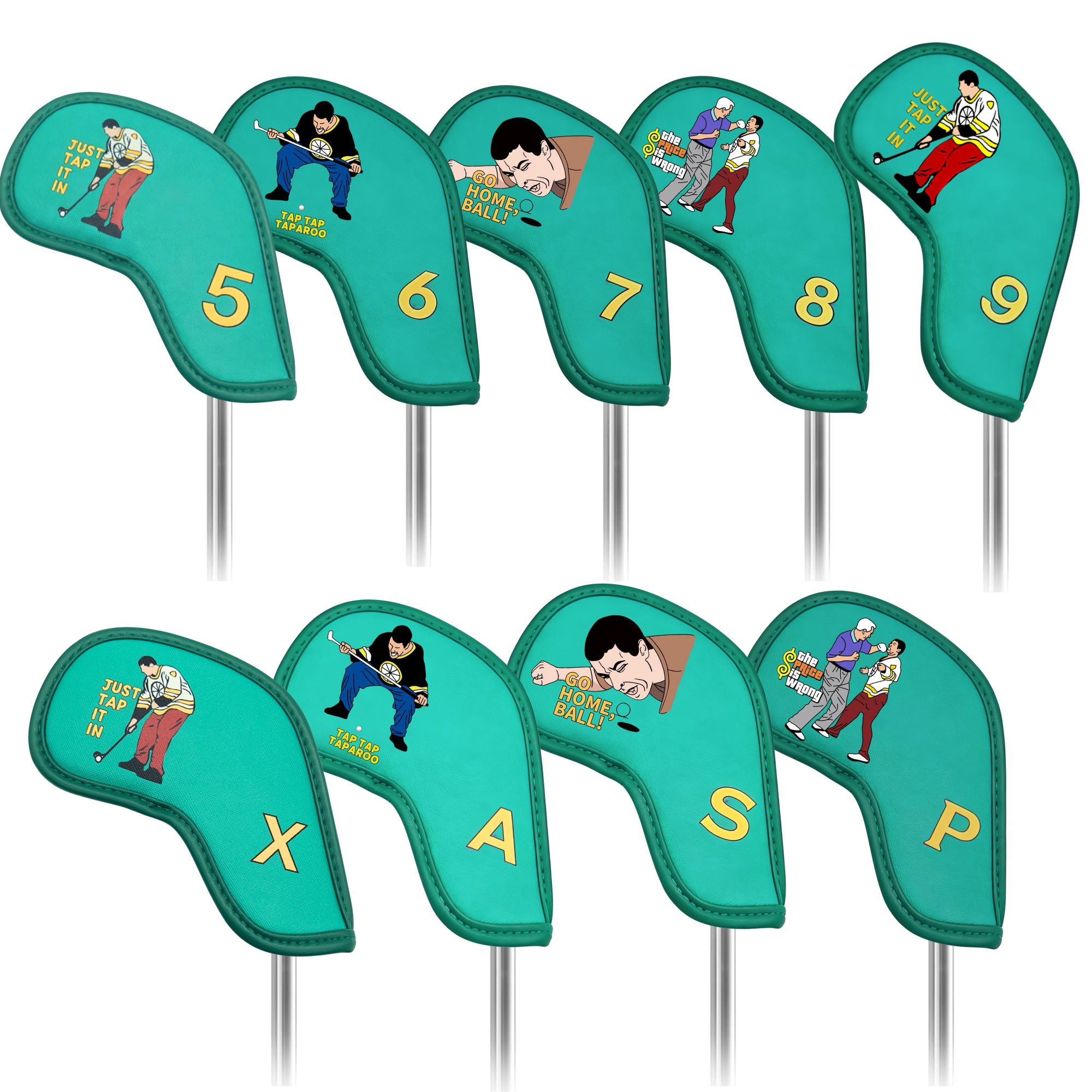 Golf Equipment Suppliers - 9 capas para ferros de golfe